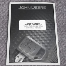 John Deere 9430, 9530, 9630 Scraper Owners Operators Manual - OMAR248017