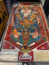 Vintage Six Million dollar Man Pinball Machine NICE!