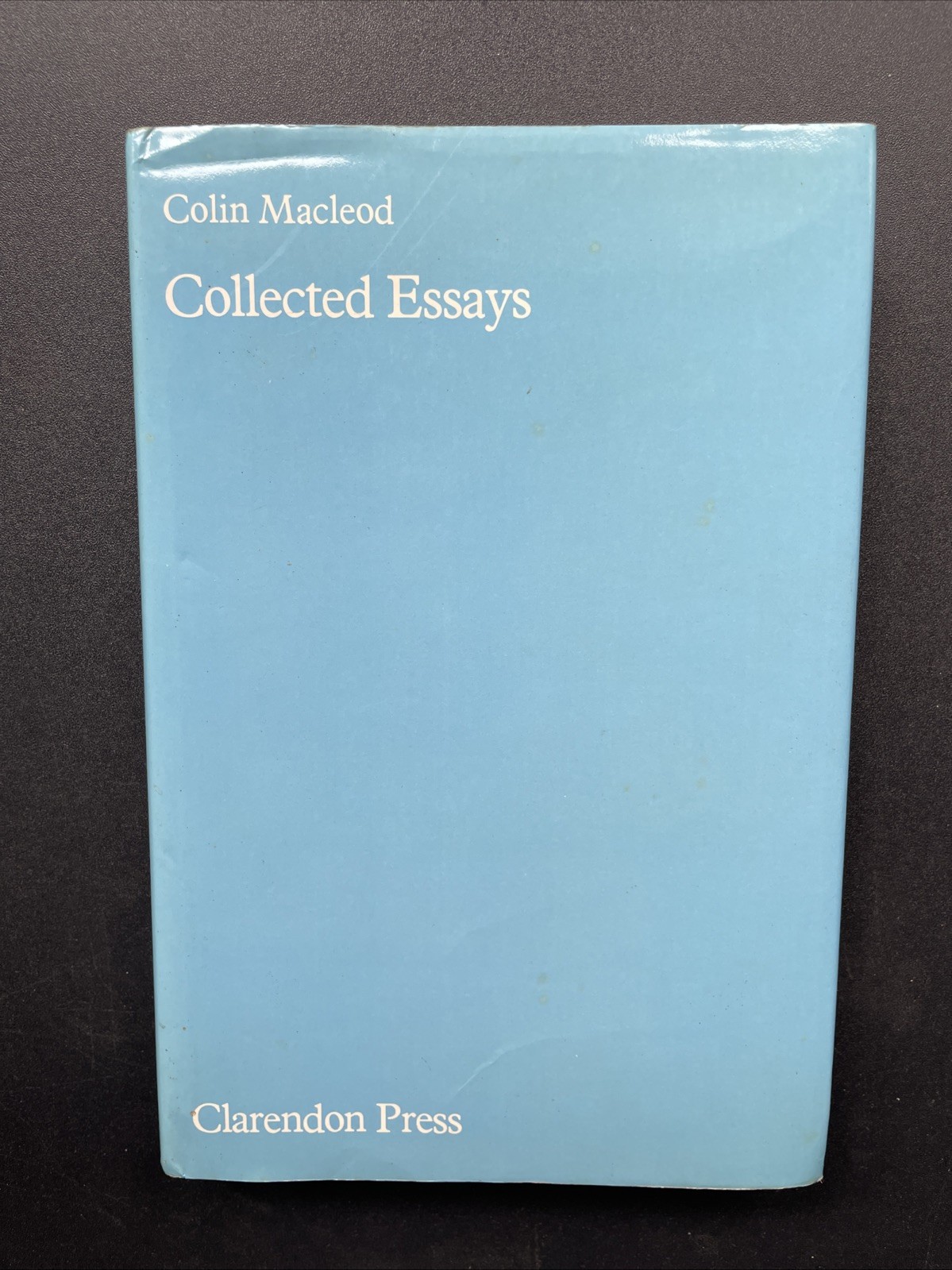 Collected Essays - Colin Macleod (HB DJ 1983) Ancient Latin / Greek Literature