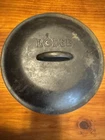 Lodge #8 Cast Iron Skillet Self-Basting Lid Vintage, 10 1/4"