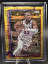 2025-26 Topps Chrome NBA Oshae Brissett Philadelphia 76ers #20 Pulsar Gold /50