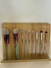 Spring Angled Foundation Contour Blush Nose Detail Eyeshadow Makeup Brush Set 9