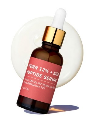 Salmon DNA PDRN 120,000 ppm EGF Peptide Microneedling Serum w/Volufiline, Phy...