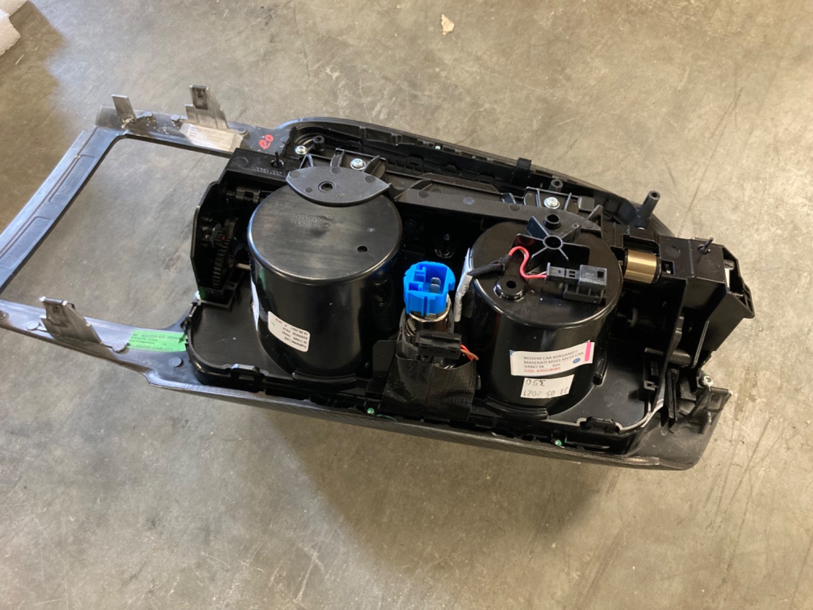 OEM Glove Compartment Tunnel, Maserati, 670228281