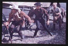 Amongst Vultures Original 35mm Photo Transparency Elke Sommer Stewart Granger