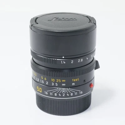 Leica Summilux-M Objectif Fixe 50mm F1.4 ASPH Noir 6Bit Monture M - Photo 1/4