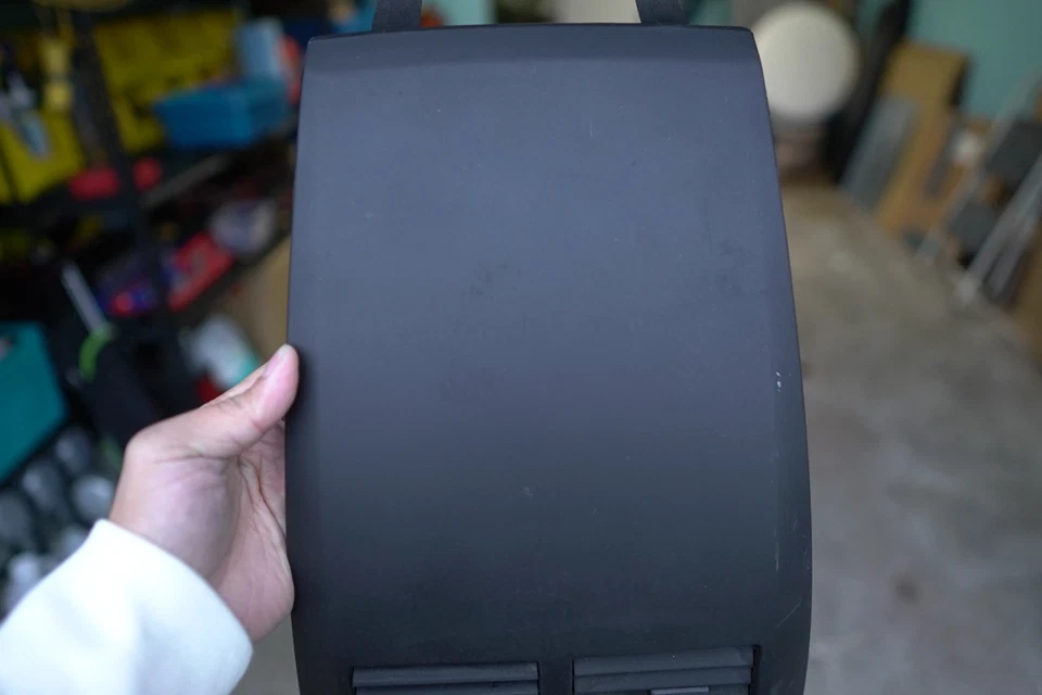 Radio tablero central Nissan Altima 02-04 bisel climático ventilaciones borde envolvente negro Foto 3 de 4