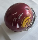 Makai Lemon Signed Mini Helmet JSA COA USC Trojans Philadelphia Eagles — photo 2