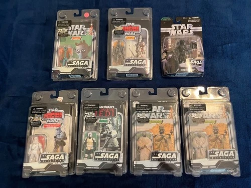 Star Wars: The Saga Collection Figures - 3.75" Vintage Series LOT of 7