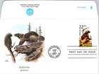 S08-5366, WILDLIFE OF USA, WOLVERINE, MONTANA, FLEETWOOD FDC