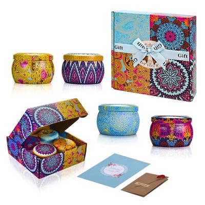 Duftkerze Kerzen Aromakerze 4er Set Raumdüfte Raumerfrischer für Ostern Geschenk