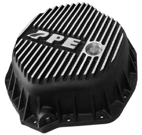 PPE Heavy Duty Rear Aluminum Differential Cover Brushed for Chevy GMC 138051010 - Picture 5 of 13