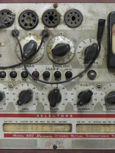 Hickok Tube Tester Model 600 Dynamic Mutual Conductance NO WAY TO TEST - Picture 4 of 11