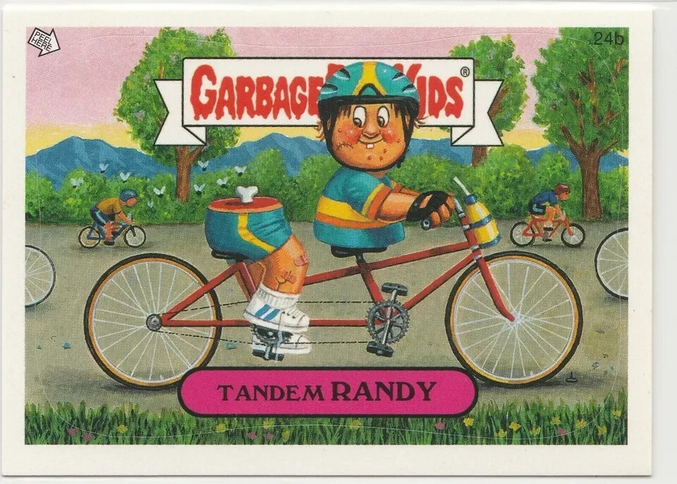Tandem Randy #24b Garbage Pail Kids GPK 2005 ANS4 All-New Series 4