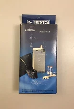 Vintage HENICA Electronic/Flint Gas Lighter w/ Built-In Radio & Flashlight H-138