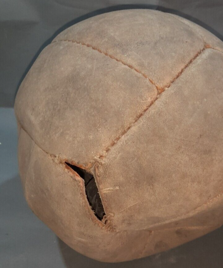 Ballon de foot en cuir véritable - Collection - Ben & Flo