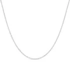 Solid .925 Sterling Silver 1.5mm Cable Chain Necklace 12 - 36 inches!