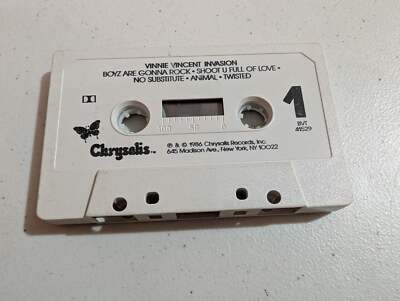 Vinnie Vincent Invasion (cassette, 1986)- cassette only