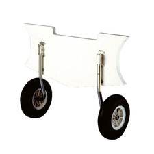 RUOTE ALAGGIO DI POPPA SAGOMATE RIBALTABILI PER TENDER, GOMMONI, BARCHE