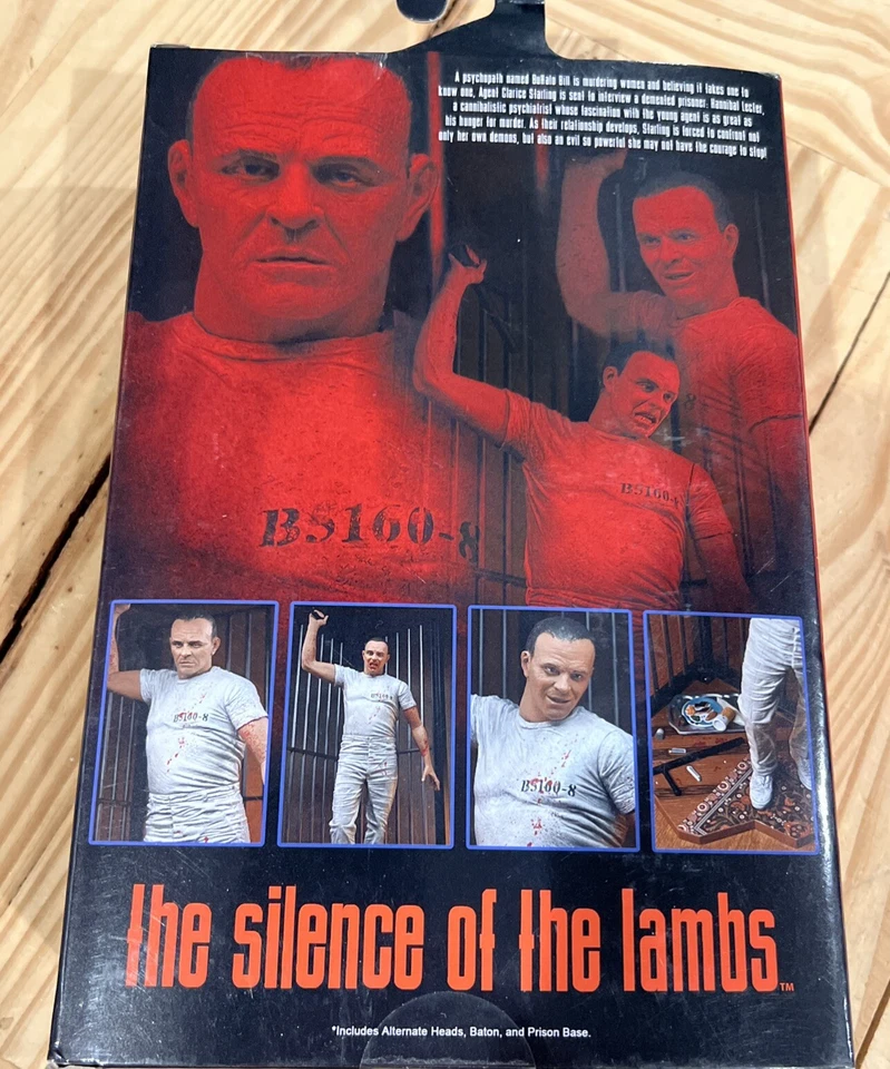 NECA The Silence of The Lambs Dr. Hannibal Lecter (Prison Escape) 7" Figure NEW! - Image 3 of 4