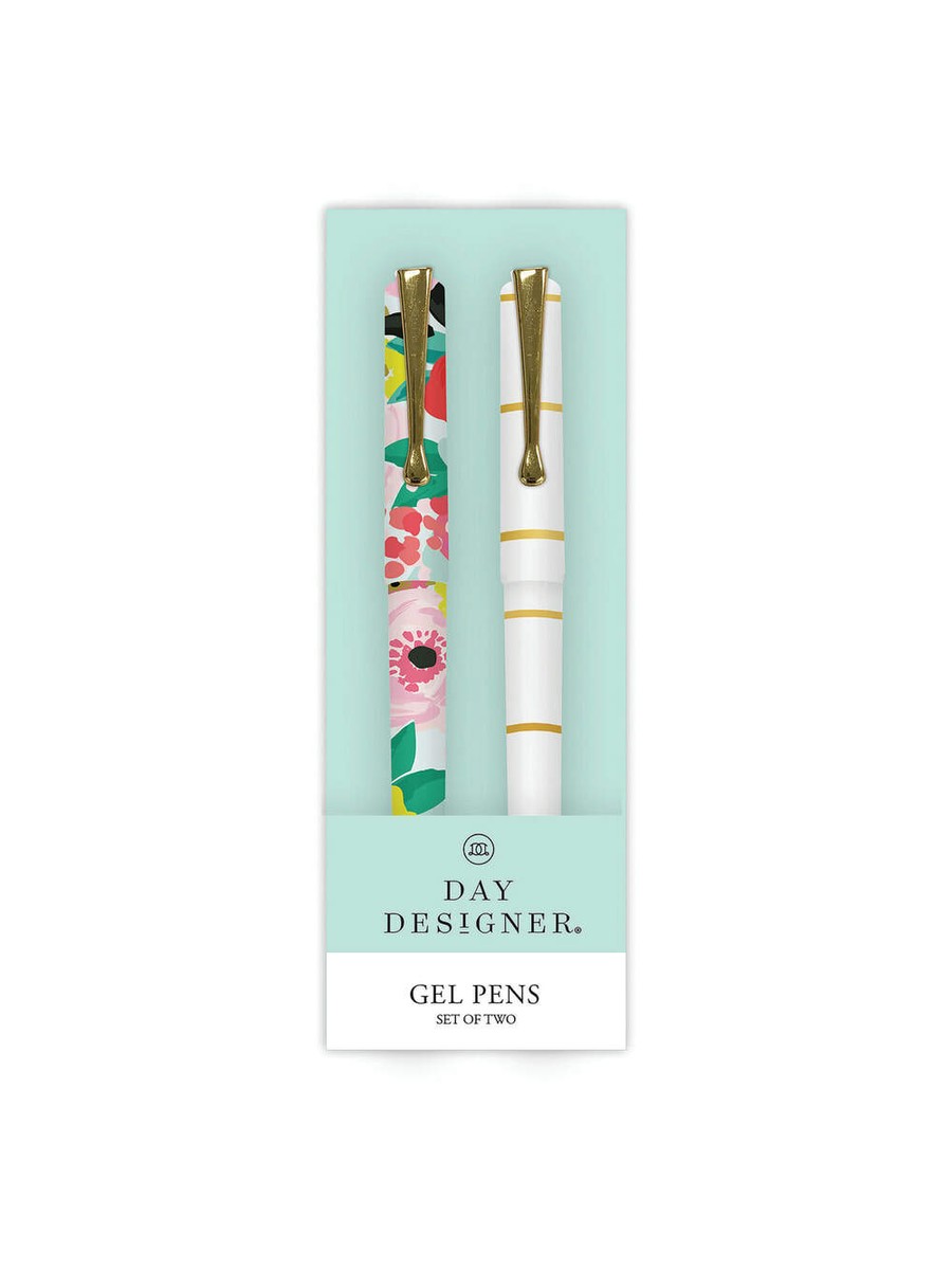 ハッピー DAY DESIGNER Gel Pens, Medium Pt, .7 mm, Blue Sky Collection