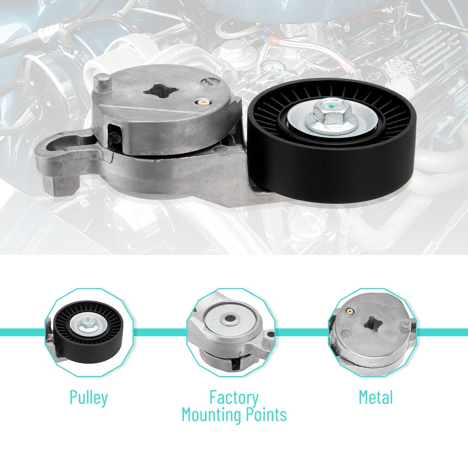 Gates 10-11 Toyota Camry 4-Cyl. 2.5L Water Pump Alt. & A.C. Belt Drive Tensioner main image 0