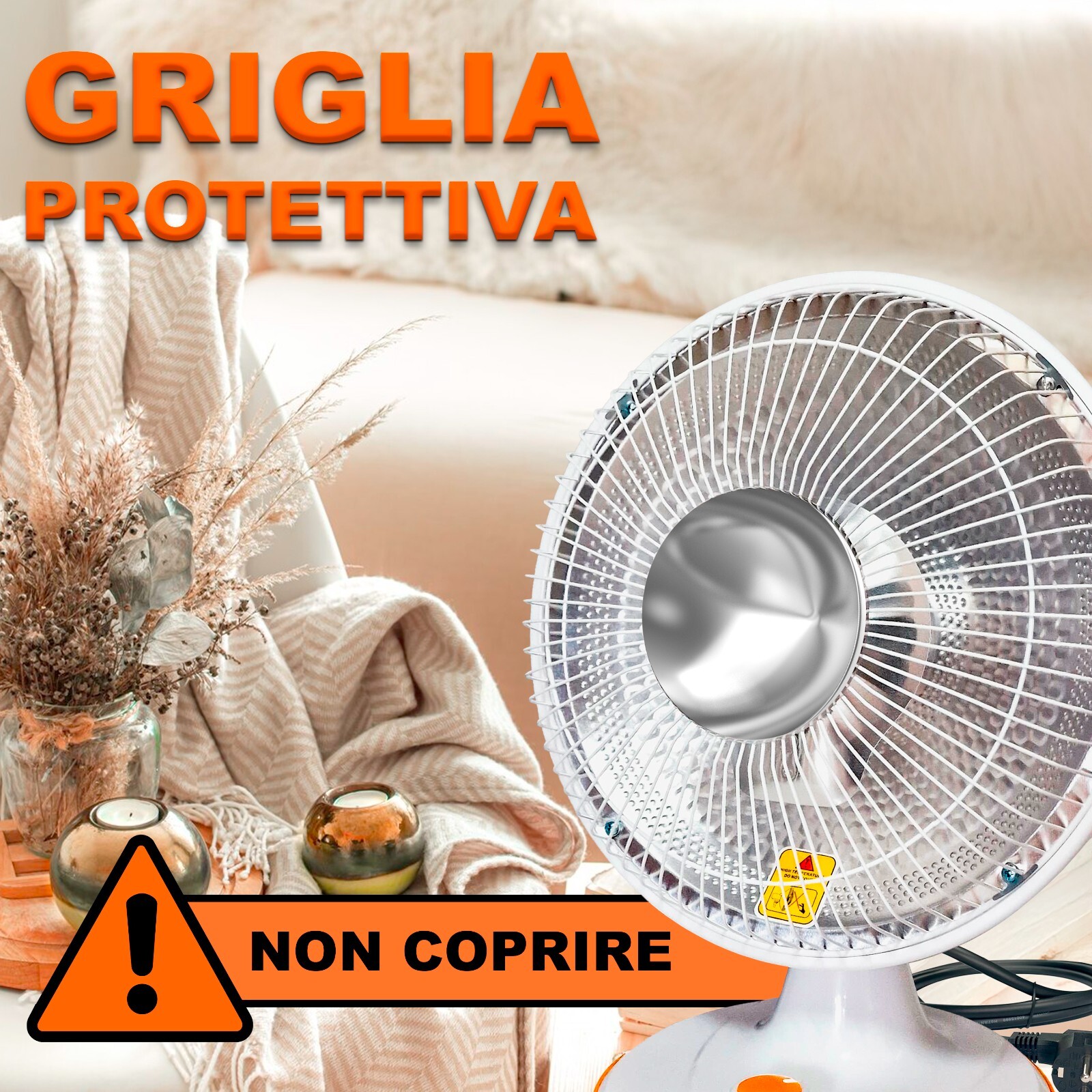 MAKA Stufa al Carbonio 600W Basso Consumo Incandescenza da Tavolo Potente foto 6