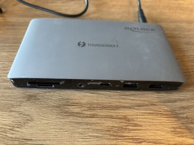 Delock Thunderbolt  3 Dockingstation - Dual DisplayPort