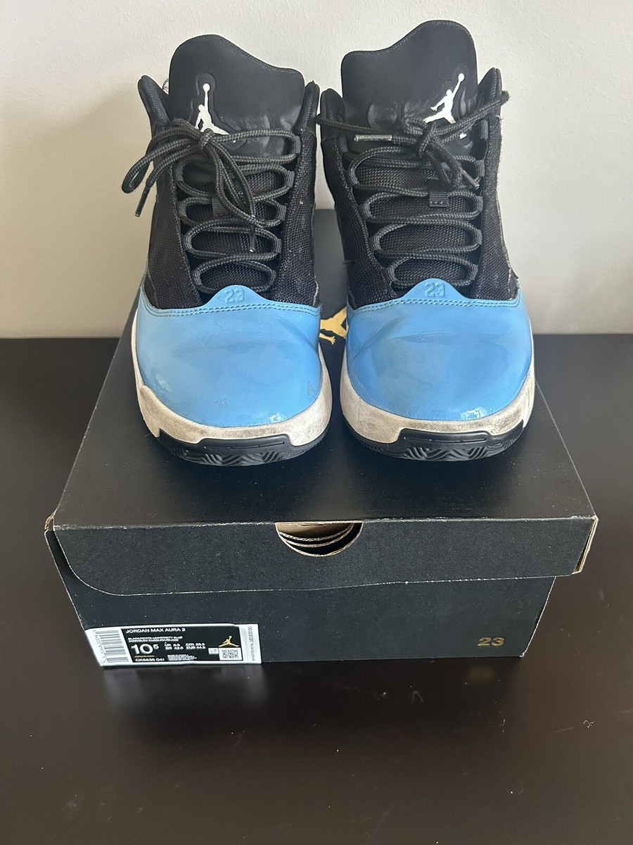 Jordan Max Aura 2 Black University Blue Size 10.5 | eBay display picture 3