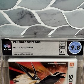 Pokemon Ultra Sun (Nintendo 3DS) - Brand New Sealed - Wata 9.8 A+ (not CGC VGA)