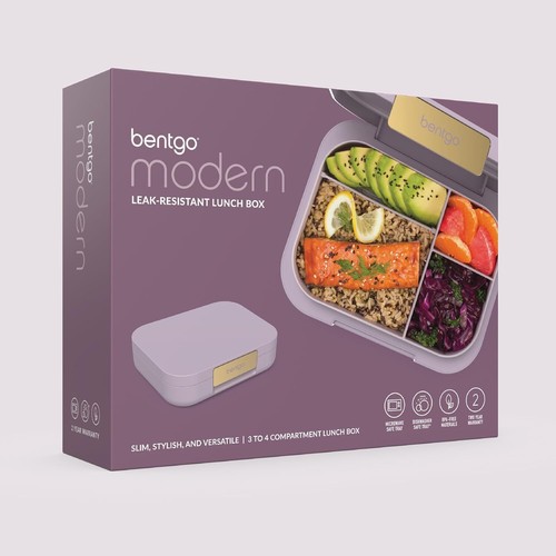 Modern - Leak-Resistant Bento Lunch Box For Adults, Teens, & Larger Appetites... - Picture 9 of 10