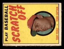 1970 Topps Scratch-Offs Baseball #16 Tony Perez PR