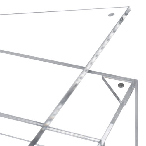 5 Slot Clear Acrylic Collectors Sports Card Storage Box, Trading Cards Organizer - Picture 7 of 7
