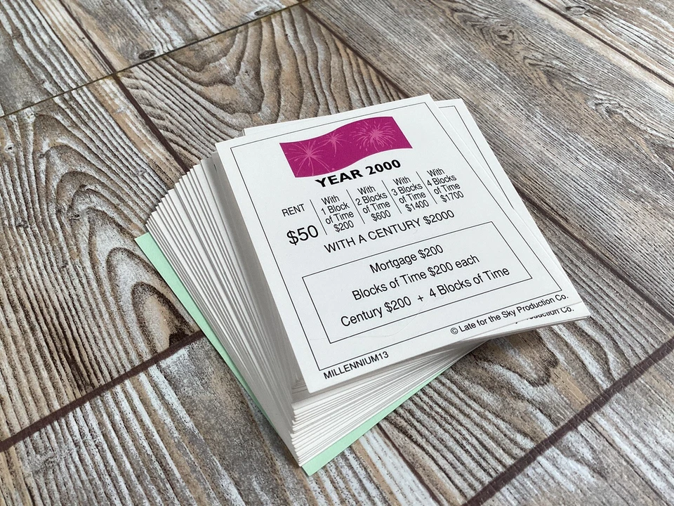 Millenniumopoly Board Game - The Game That Took A Thousand Years To Create - Image 2 of 4