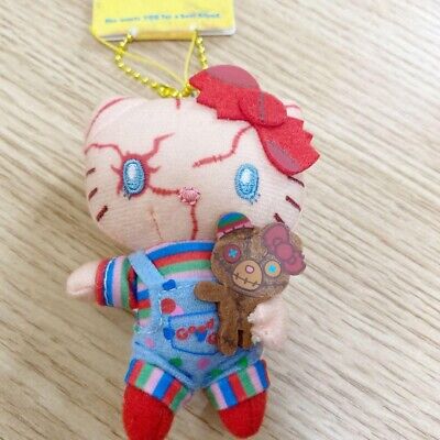 ストラップ USJ Hello Kitty Chucky USJ Hello Kitty x Chucky Limited Plush Keychain sanrio cute