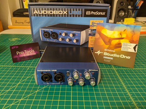 PreSonus AudioBox USB 2x2 MIDI Recording System + Pro-Tools Card ...