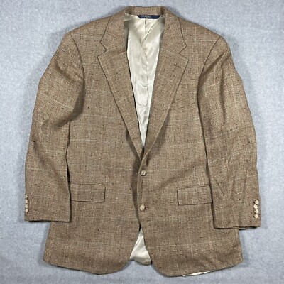 ジャケット・アウター 90s Ralph Lauren tweed jacket 3B brown s-l400.jpg