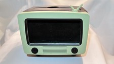 Retro Tv Tissue Box Multi Functional Tissue Box Holder With Cell Phone Slot