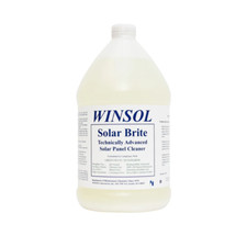 Winsol Solar Brite Advanced Solar Panel Cleaner Gallon Biodegradable Concentrate