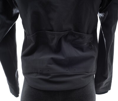 Rapha The Rain Gang Jacket Men SMALL Grey Road Gravel Mountain