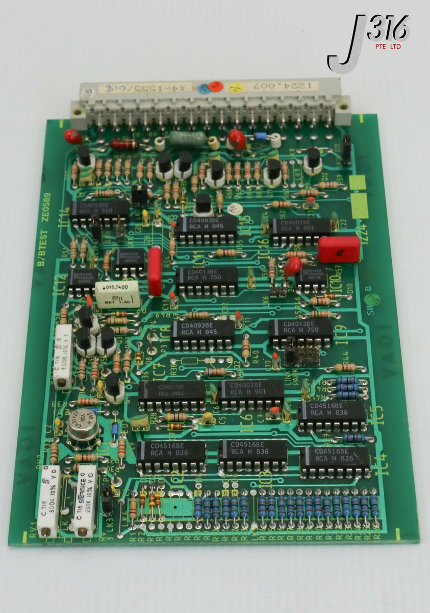 22156 GENERIC PCB ASSY, 1224-002-03, X4-1555/018, B/BTEST ZE0589