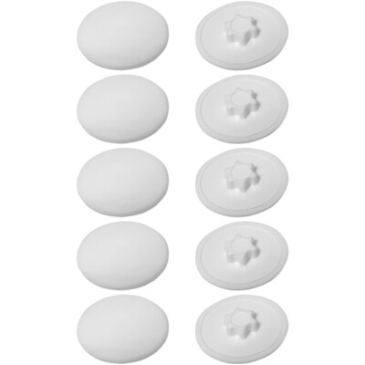 20 Tappi Coprivite In Plastica - Diametro 11.5 Mm, Per Viti PZ2 - Colore Marrone Scuro Legno - Foto 8