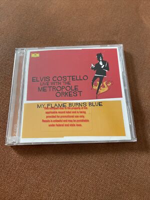 Elvis Costello My Flame Burns Blue Promo Two CD Set 