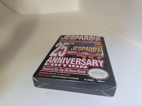 JEOPARDY 25th Anniversary edition Game for Nintendo NES CIB Complete     #E33