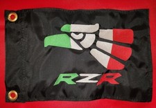 Custom Hecho en Mexico RZR Safety Flag Side x Side UTV Made to fit all whips