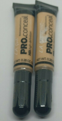 Lot of 2 L.A. Girl Pro Concealer Natural GC972 0.28 oz Sealed