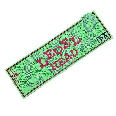 Greene King | Level Head IPA Bier Gummi Bar Runner | Tropfmatte