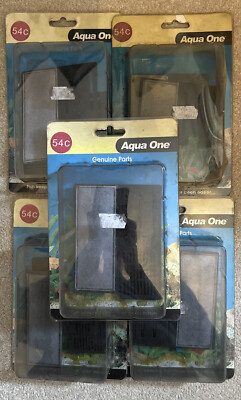 Aqua One Clearview 100 Carbon Kartusche (2 Stück) 54C FILTERMEDIEN X 5 PACKUNGEN