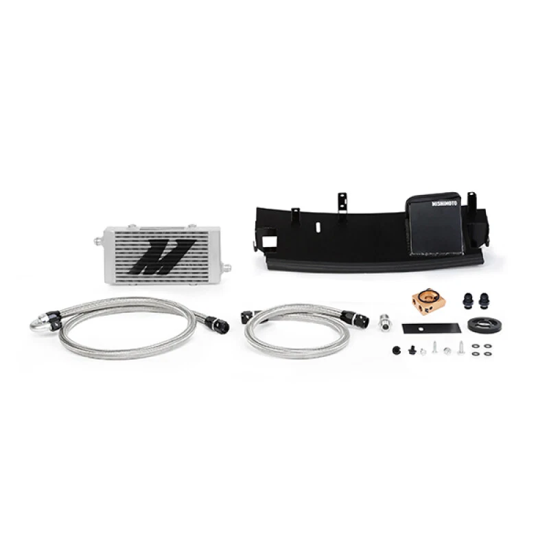 Mishimoto Fits 2016+ Ford Focus RS Thermostatic Oil Cooler Kit - Silver - Image 3 of 4