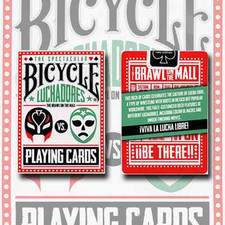LUCHADORES BICYCLE DECK OF PLAYING CARDS USPCC AIR CUSHION